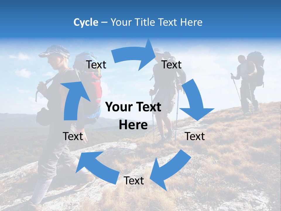 Peak Travel Trek PowerPoint Template