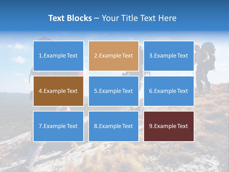Peak Travel Trek PowerPoint Template