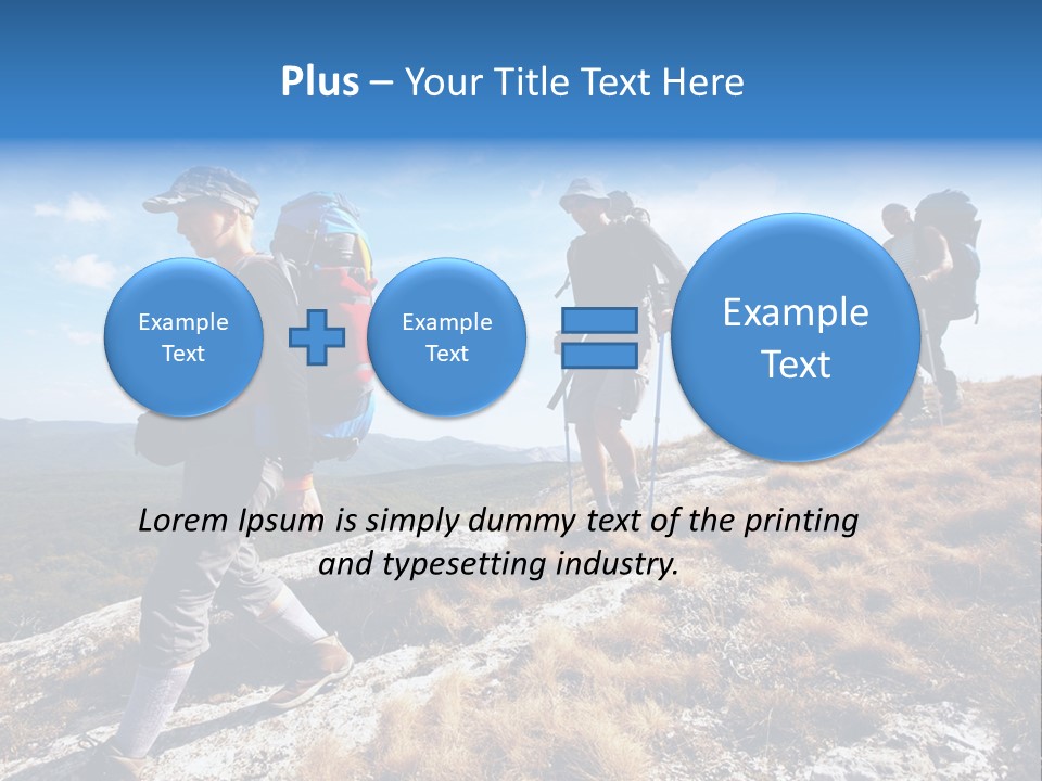 Peak Travel Trek PowerPoint Template
