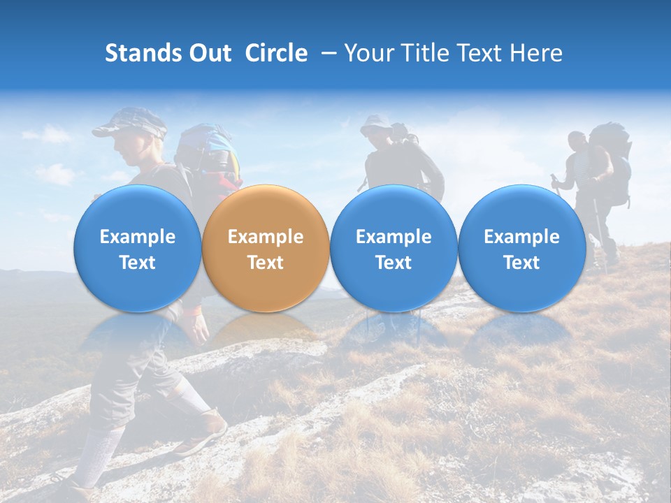 Peak Travel Trek PowerPoint Template