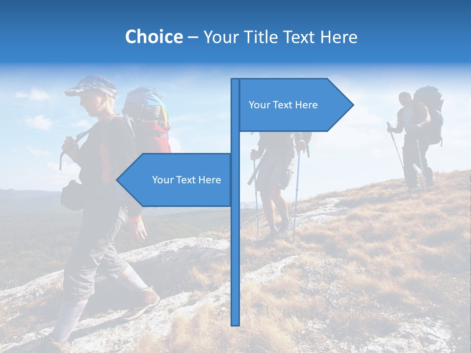 Peak Travel Trek PowerPoint Template