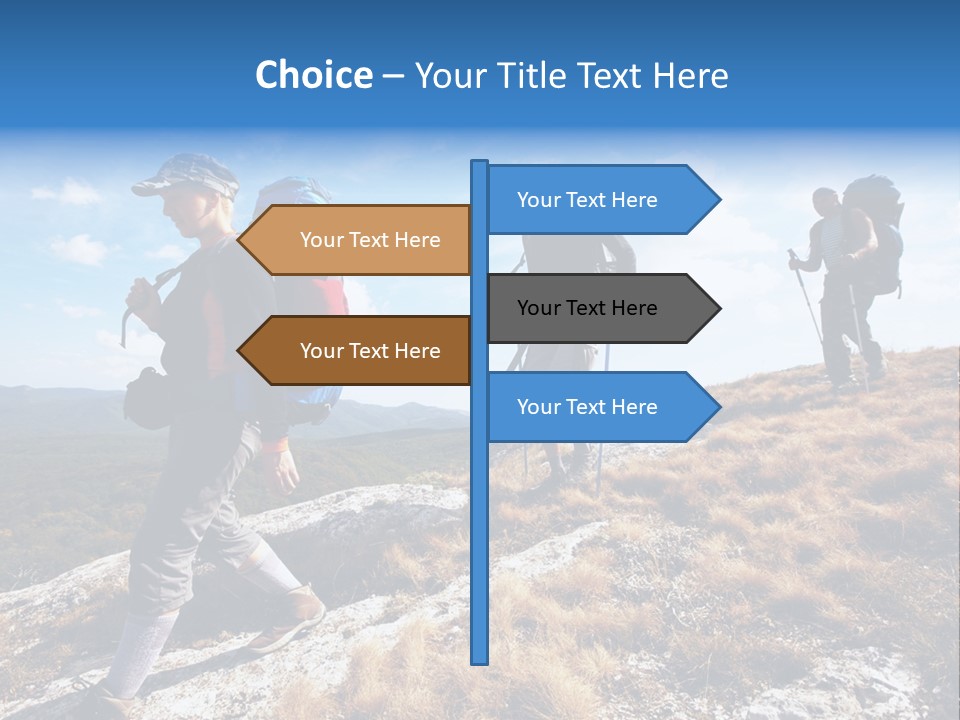 Peak Travel Trek PowerPoint Template