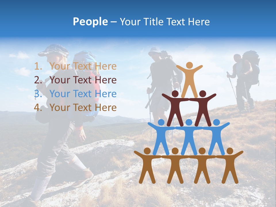 Peak Travel Trek PowerPoint Template