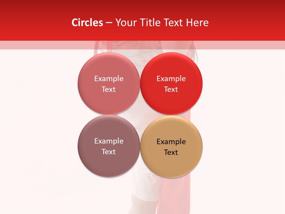 Caucasian Teamwork Smiling PowerPoint Template