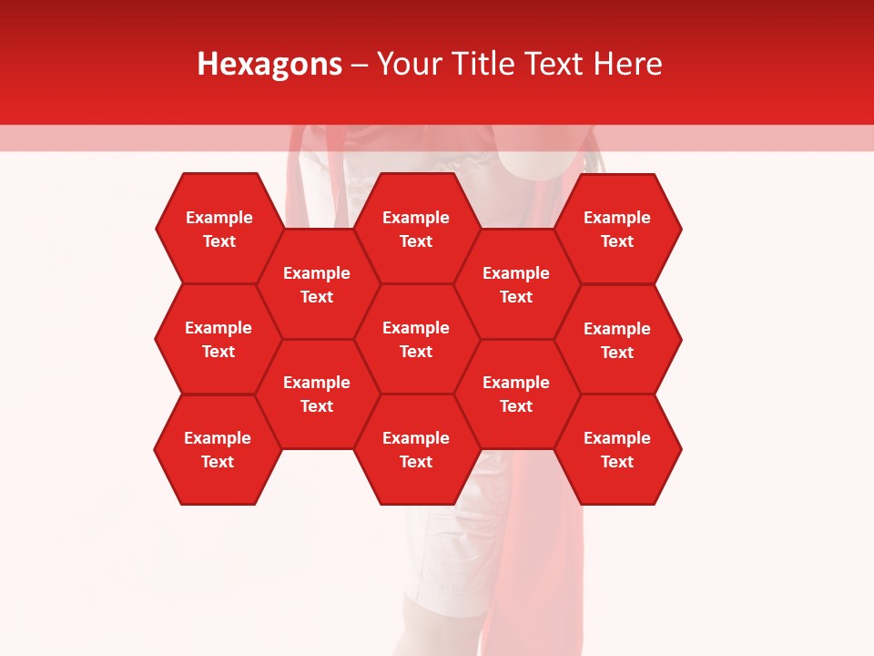 Caucasian Teamwork Smiling PowerPoint Template