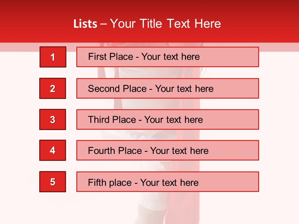 Caucasian Teamwork Smiling PowerPoint Template
