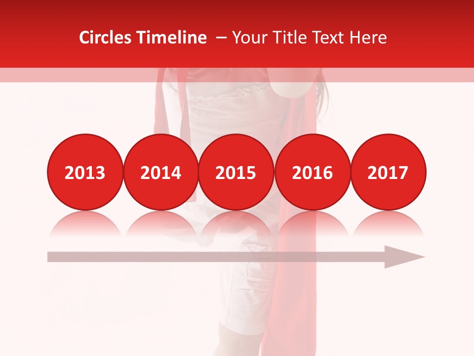 Caucasian Teamwork Smiling PowerPoint Template