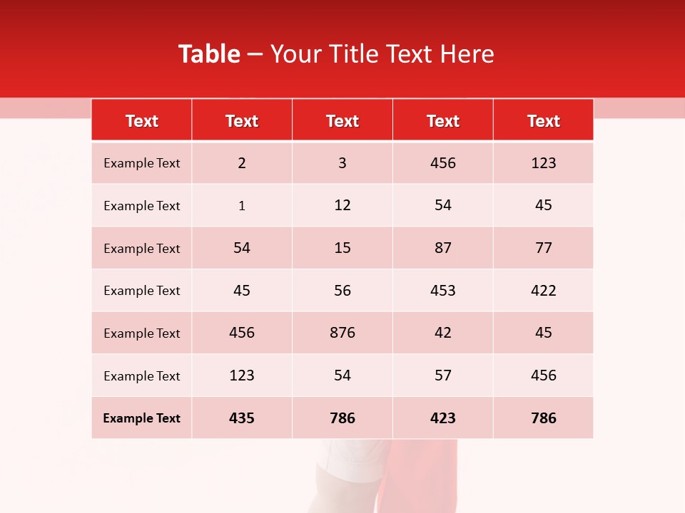 Caucasian Teamwork Smiling PowerPoint Template