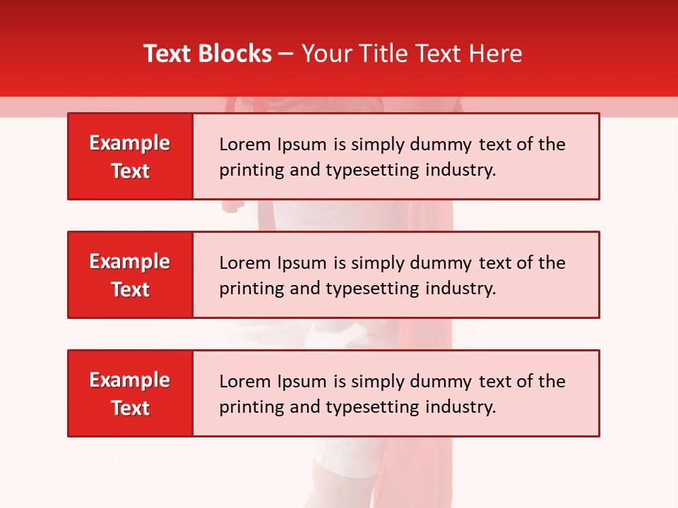 Caucasian Teamwork Smiling PowerPoint Template