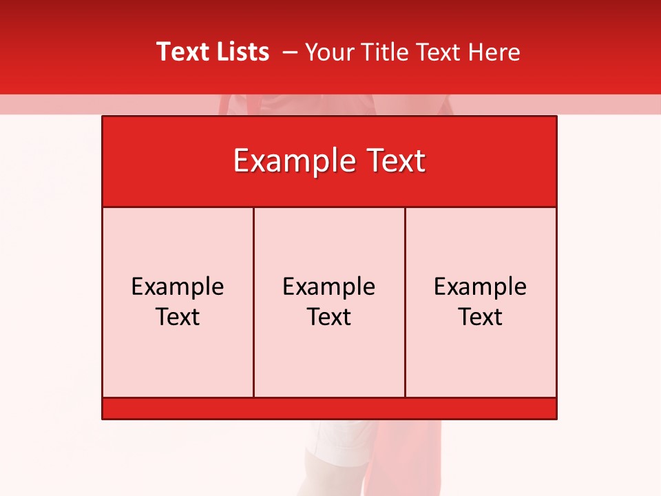 Caucasian Teamwork Smiling PowerPoint Template