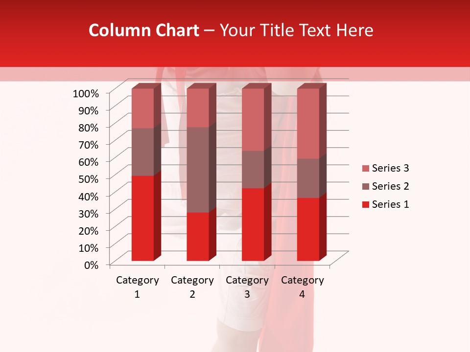 Caucasian Teamwork Smiling PowerPoint Template