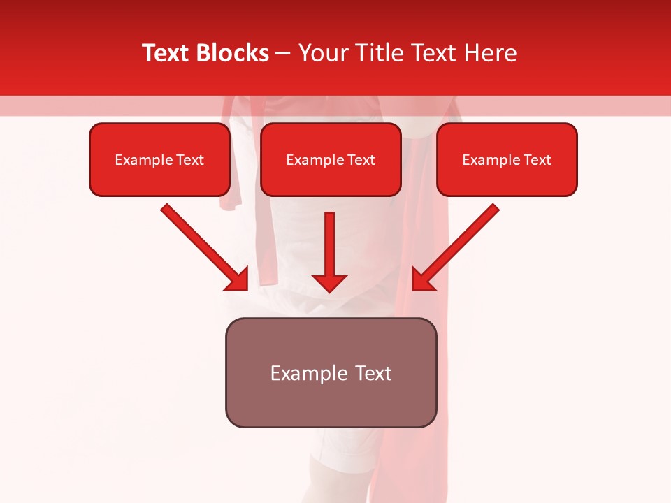 Caucasian Teamwork Smiling PowerPoint Template