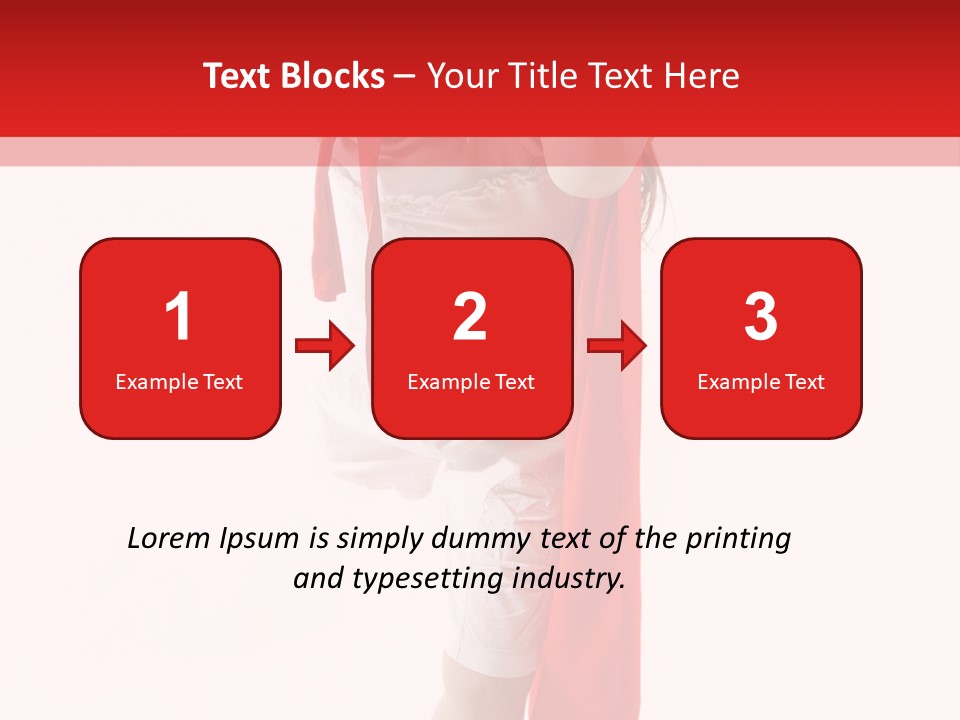 Caucasian Teamwork Smiling PowerPoint Template