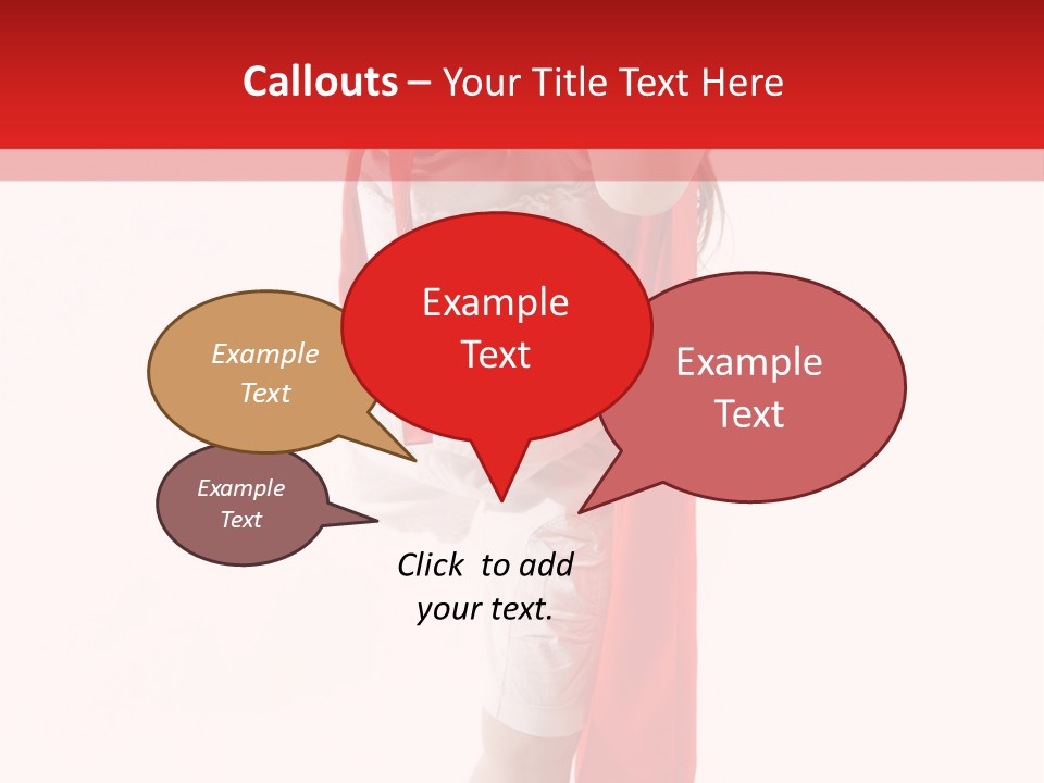Caucasian Teamwork Smiling PowerPoint Template