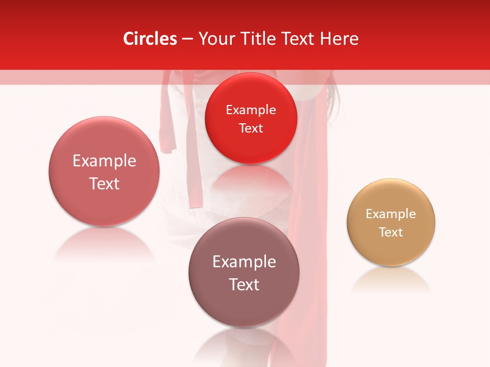 Caucasian Teamwork Smiling PowerPoint Template