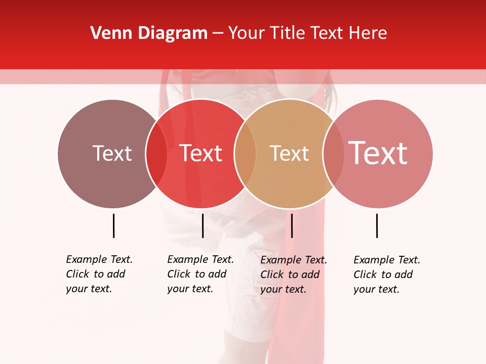 Caucasian Teamwork Smiling PowerPoint Template
