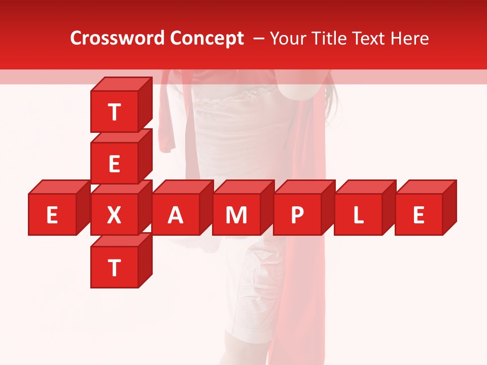 Caucasian Teamwork Smiling PowerPoint Template