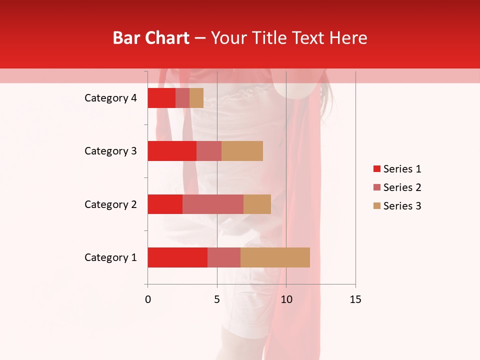 Caucasian Teamwork Smiling PowerPoint Template