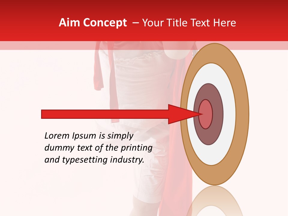 Caucasian Teamwork Smiling PowerPoint Template