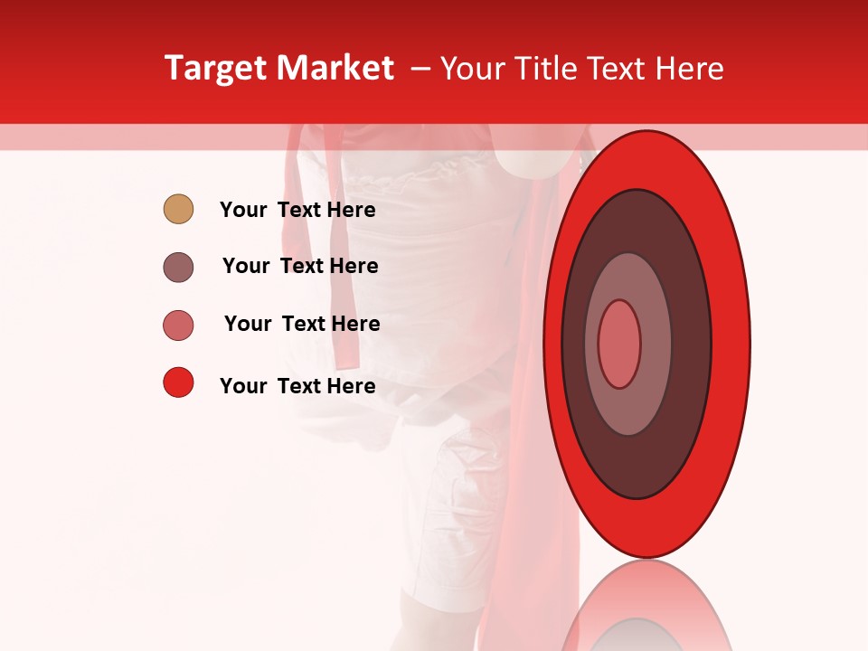 Caucasian Teamwork Smiling PowerPoint Template