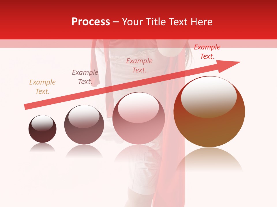 Caucasian Teamwork Smiling PowerPoint Template