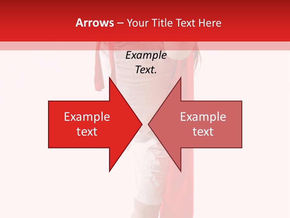 Caucasian Teamwork Smiling PowerPoint Template