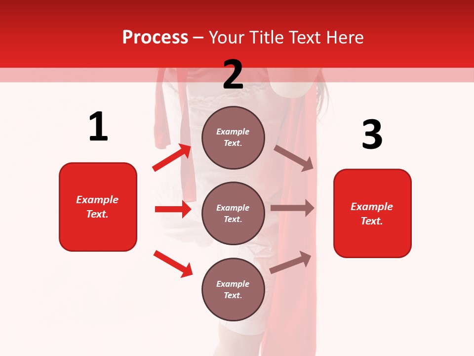 Caucasian Teamwork Smiling PowerPoint Template