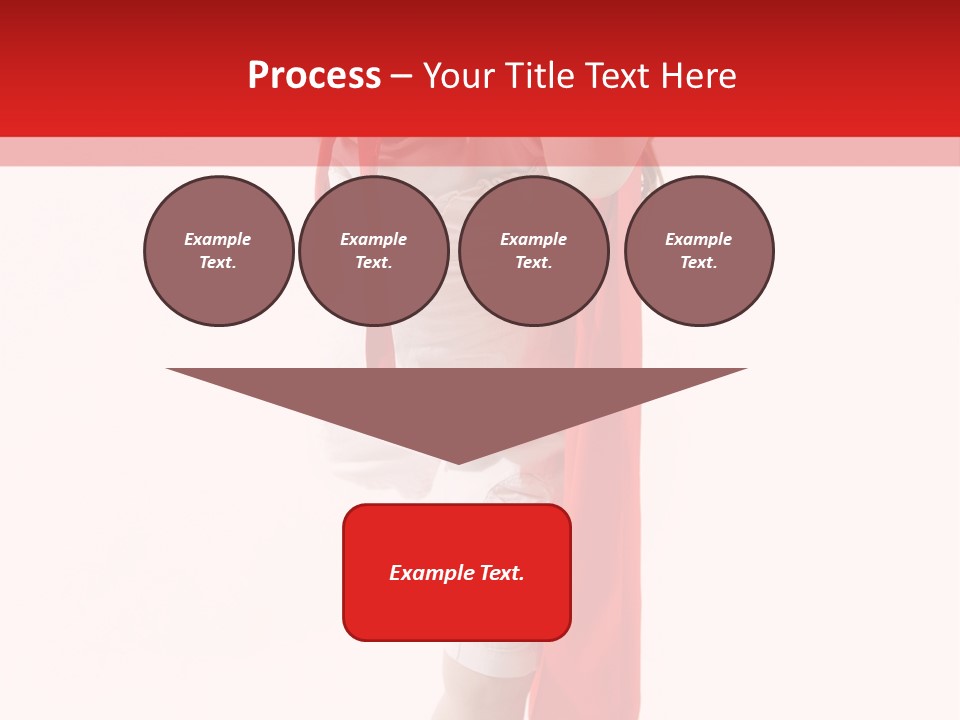 Caucasian Teamwork Smiling PowerPoint Template