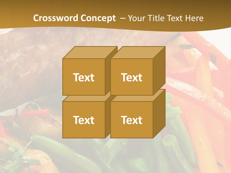 Food Green Traditional PowerPoint Template