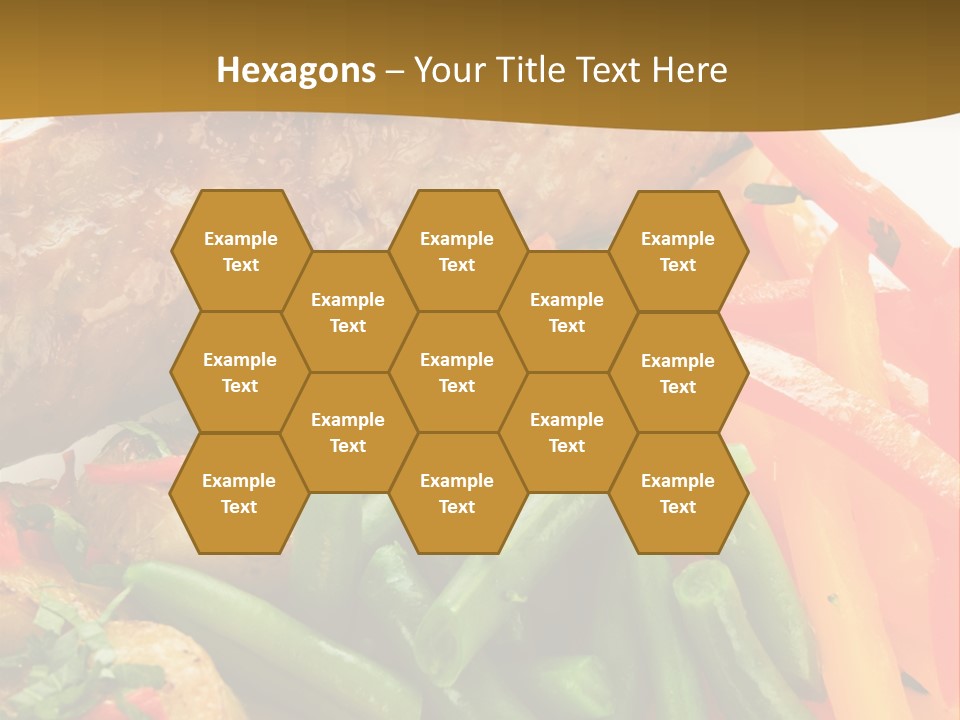 Food Green Traditional PowerPoint Template