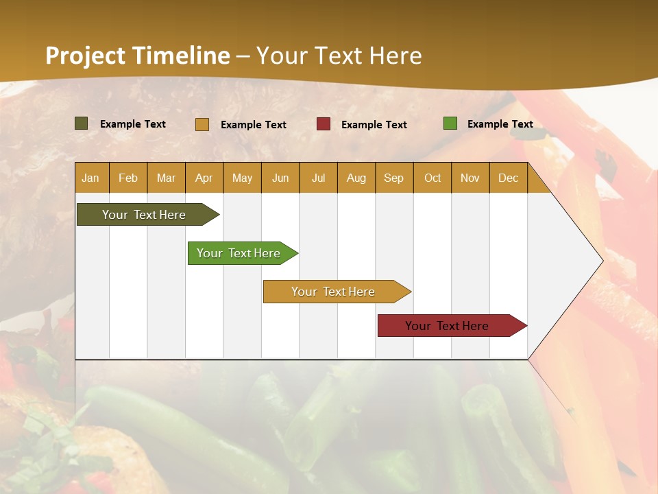 Food Green Traditional PowerPoint Template