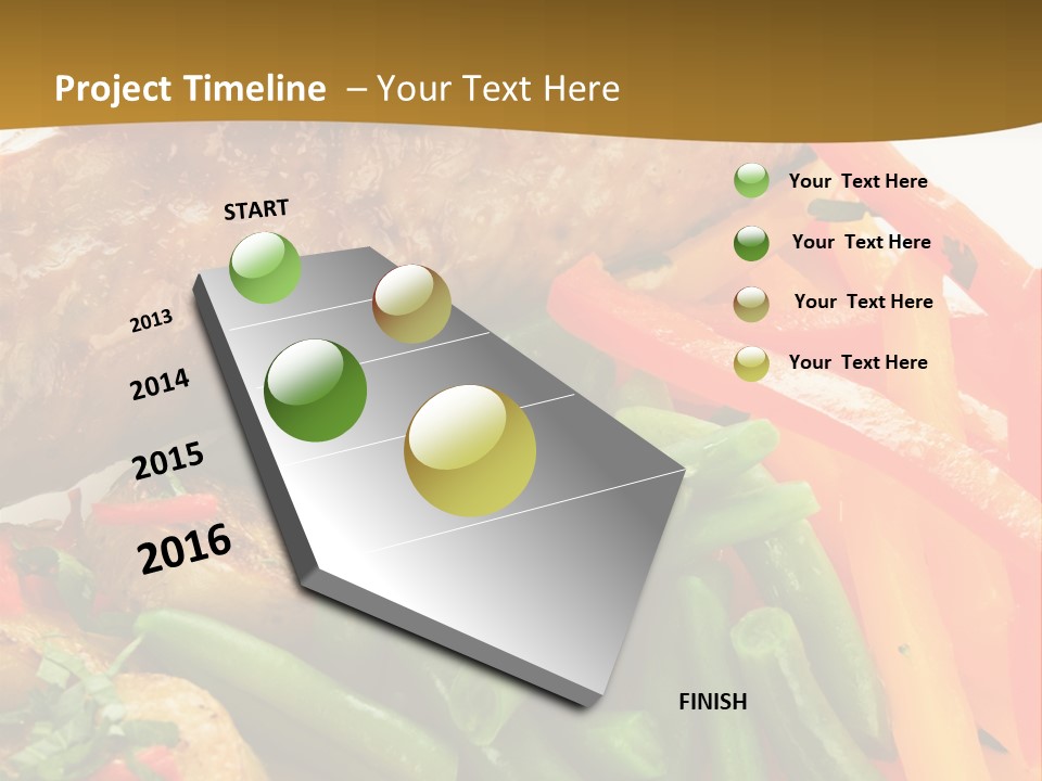 Food Green Traditional PowerPoint Template