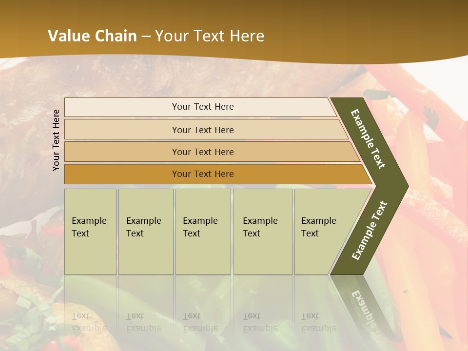 Food Green Traditional PowerPoint Template