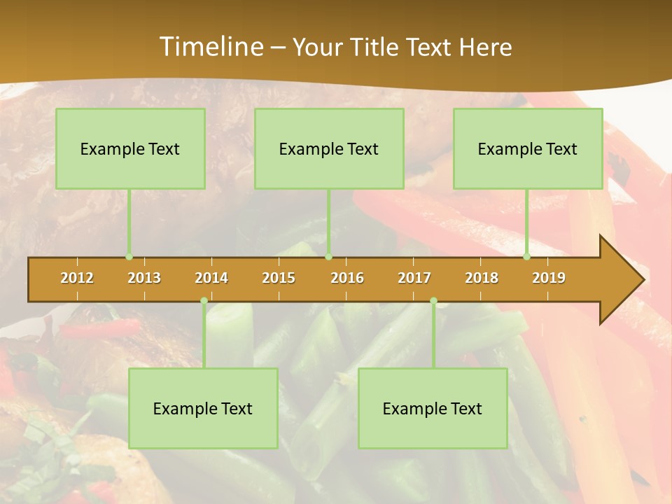 Food Green Traditional PowerPoint Template