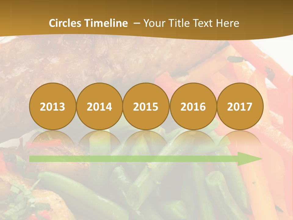 Food Green Traditional PowerPoint Template