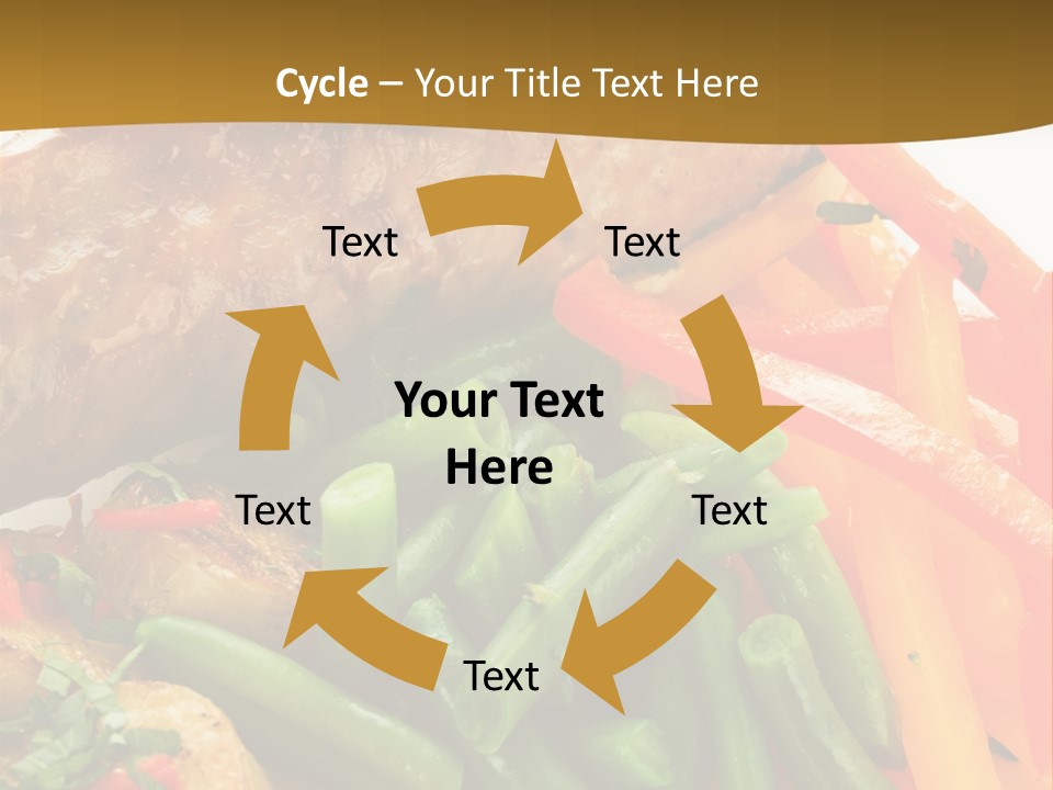 Food Green Traditional PowerPoint Template