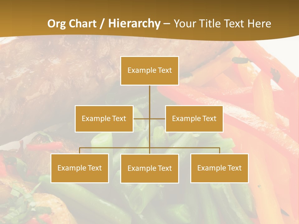 Food Green Traditional PowerPoint Template