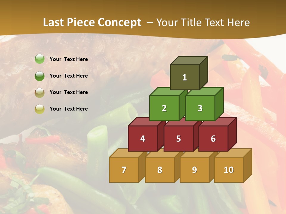 Food Green Traditional PowerPoint Template