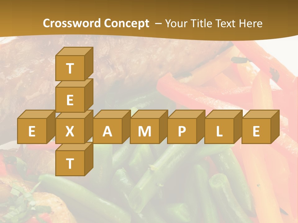 Food Green Traditional PowerPoint Template