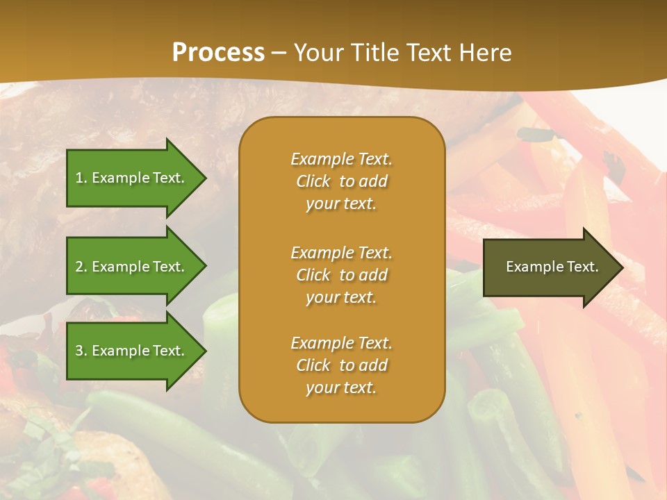 Food Green Traditional PowerPoint Template