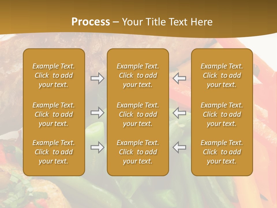 Food Green Traditional PowerPoint Template