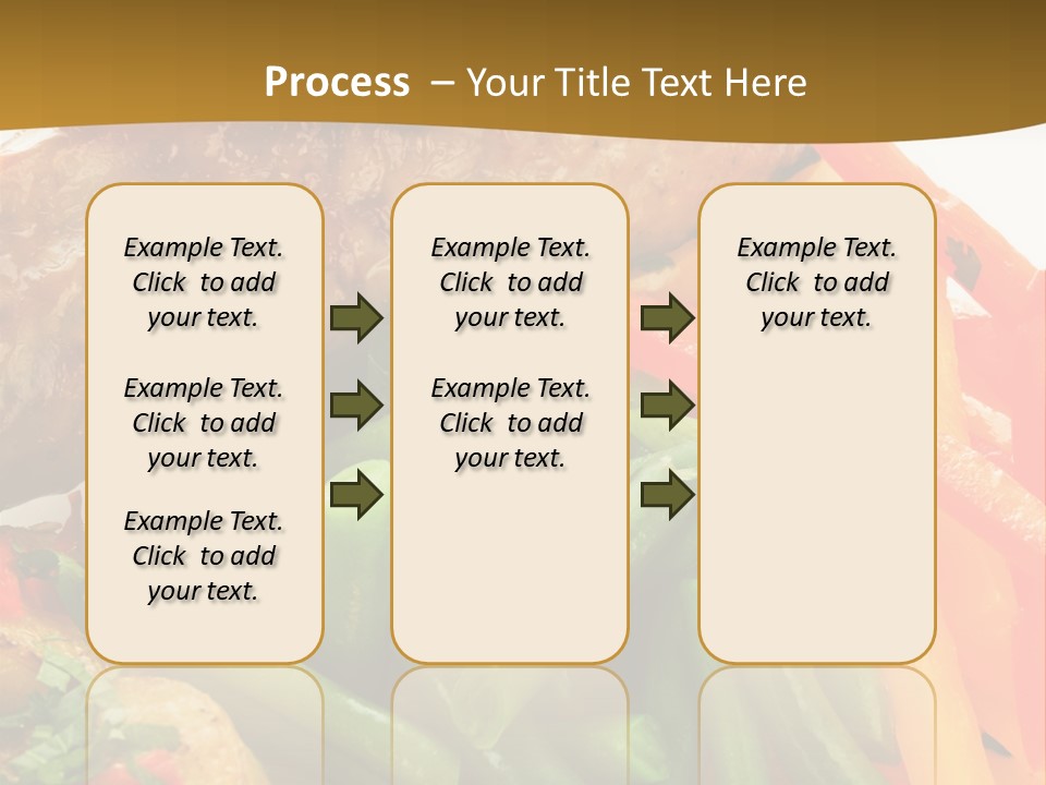 Food Green Traditional PowerPoint Template