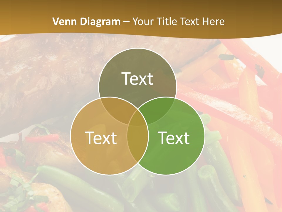 Food Green Traditional PowerPoint Template