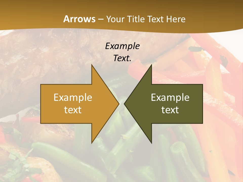 Food Green Traditional PowerPoint Template