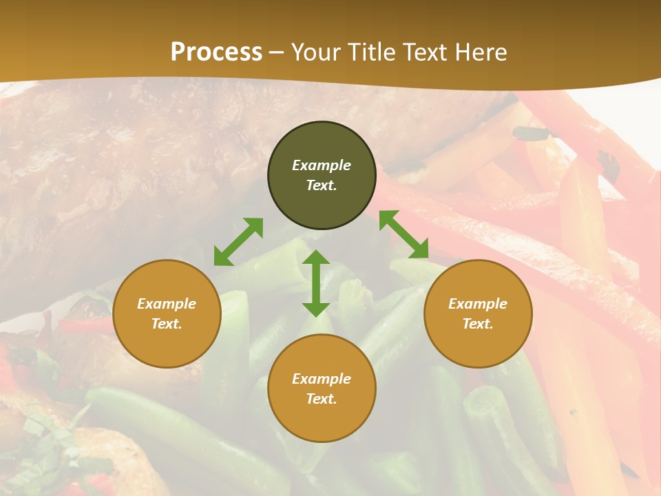 Food Green Traditional PowerPoint Template