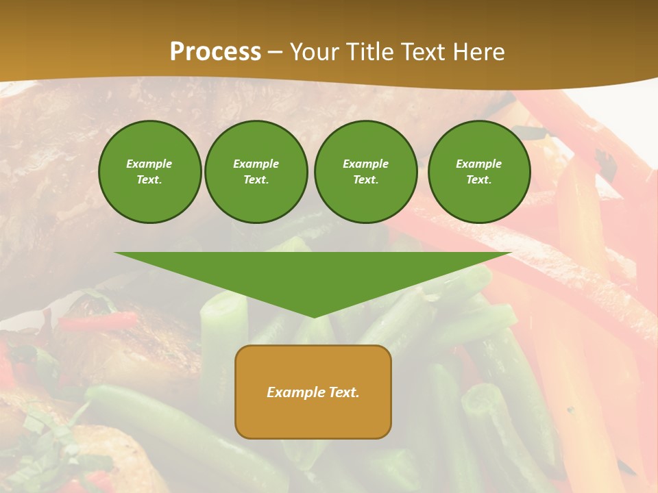 Food Green Traditional PowerPoint Template