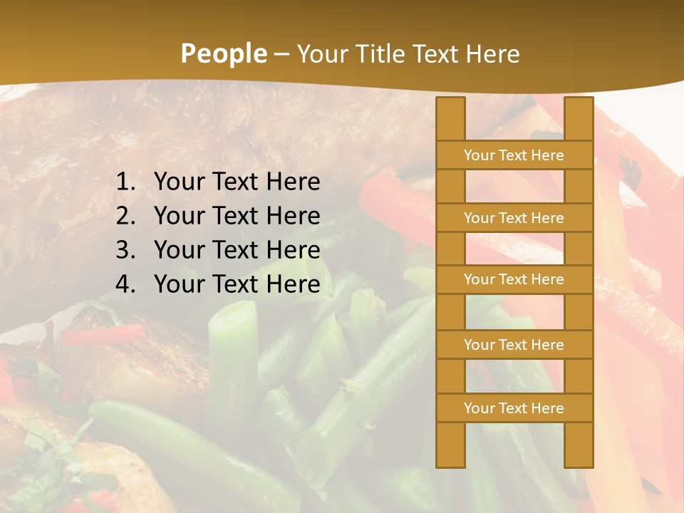 Food Green Traditional PowerPoint Template