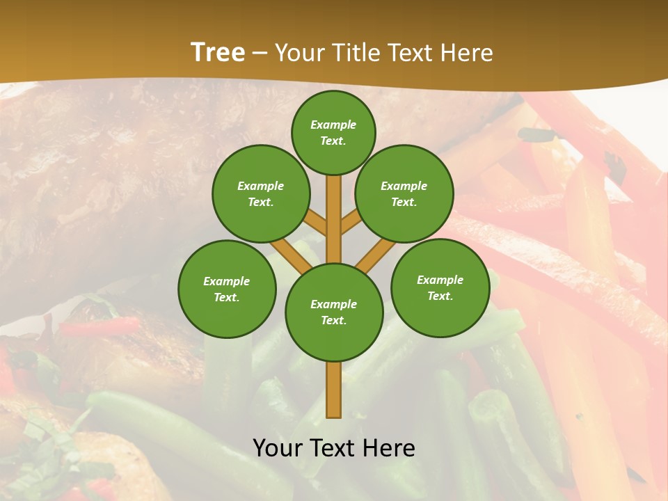 Food Green Traditional PowerPoint Template
