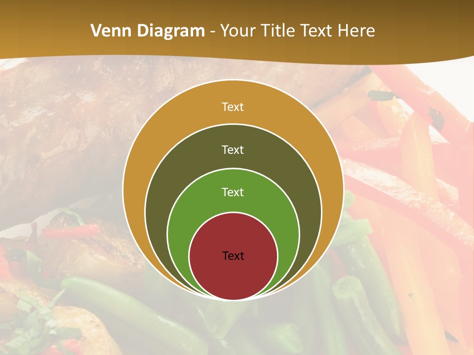 Food Green Traditional PowerPoint Template