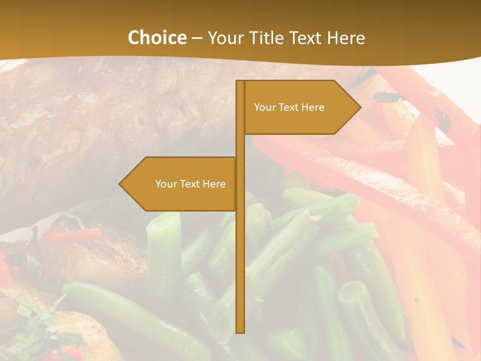Food Green Traditional PowerPoint Template